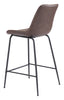 The Byron Counter Stool Brown  Era and Style Inspired Home Decor 1