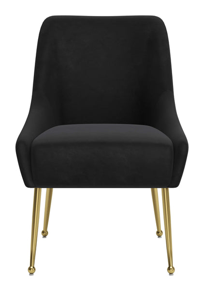 The Maxine Dining Chair Black & Gold  Era and Style Inspired Home Decor 1