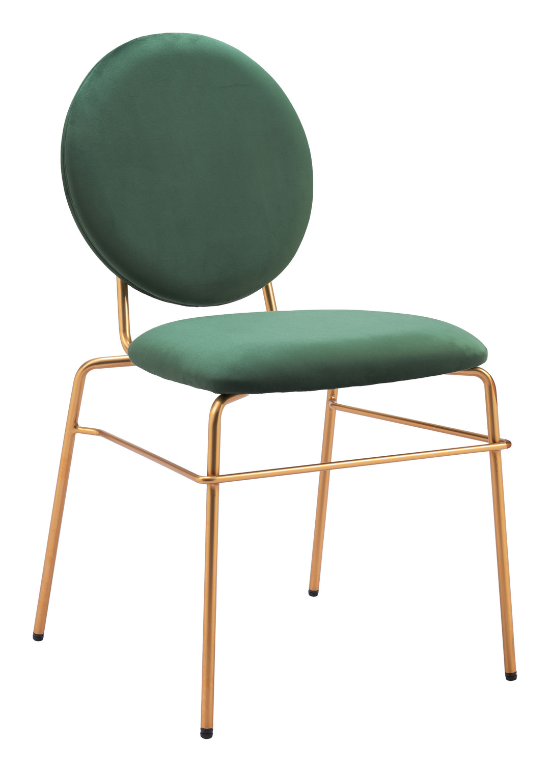 The Odessa Dining Chair (Set of 2) Green & Gold  Era and Style Inspired Home Decor 1