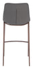 The Magnus Barstool (Set of 2) Slate Gray & Walnut  Era and Style Inspired Home Decor 1