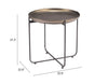 The Bronson Side Table Bronze  Era and Style Inspired Home Decor 1