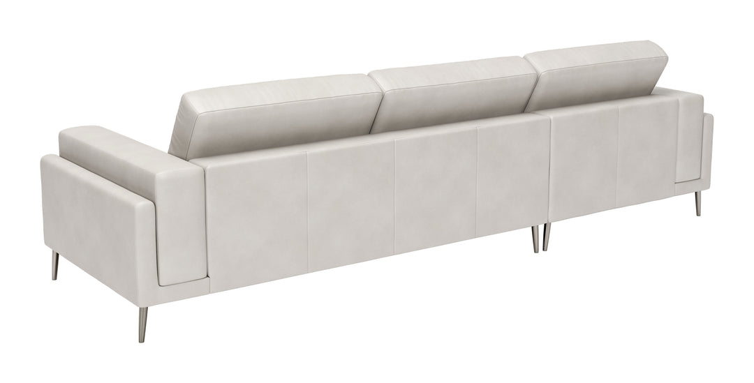 The Bliss LAF Chaise Sectional Beige  Era and Style Inspired Home Decor 1