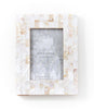 4x6 Mother of Pearl Picture Frame - Hand Carved Fair Trade