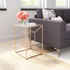 The Canyon Side Table Gold  Era and Style Inspired Home Decor 1