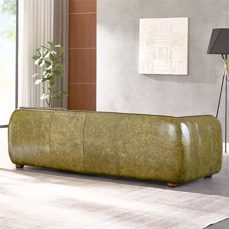 The Marlon Luxury Italian Leather Sofa Era and Style Inspired Home Décor 3