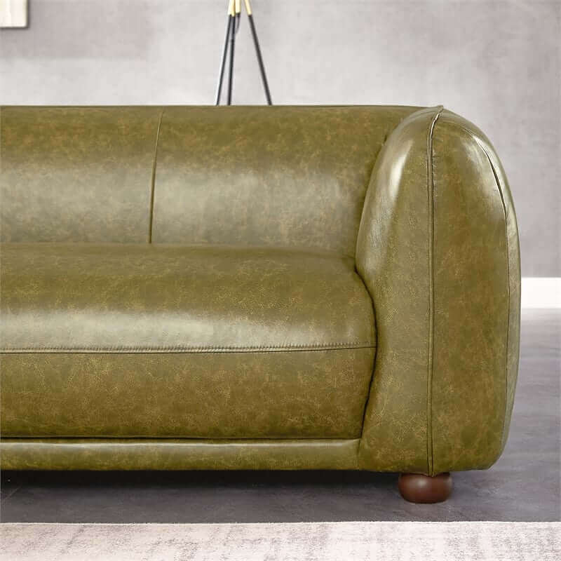 The Marlon Luxury Italian Leather Sofa Era and Style Inspired Home Décor 5