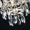 Opulent Gold Crystal Chandelier