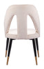 The Artus Dining Chair Ivory  Era and Style Inspired Home Decor 1