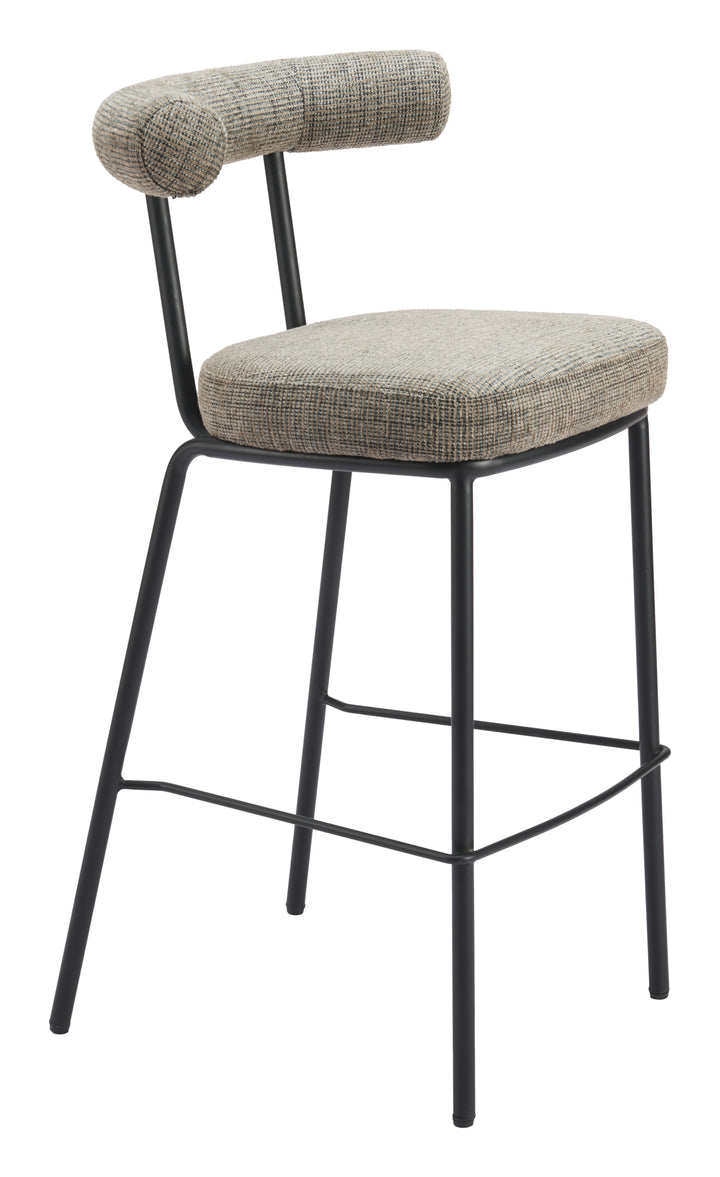 The Kede Barstool Green Tweed  Era and Style Inspired Home Decor 1