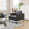 The Decade Armchair Vintage Gray  Era and Style Inspired Home Decor 1