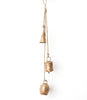 Trio Rustic Bells Cascade Hanging Wind Chime - Hand Tuned, Assorted by Matr Boomie