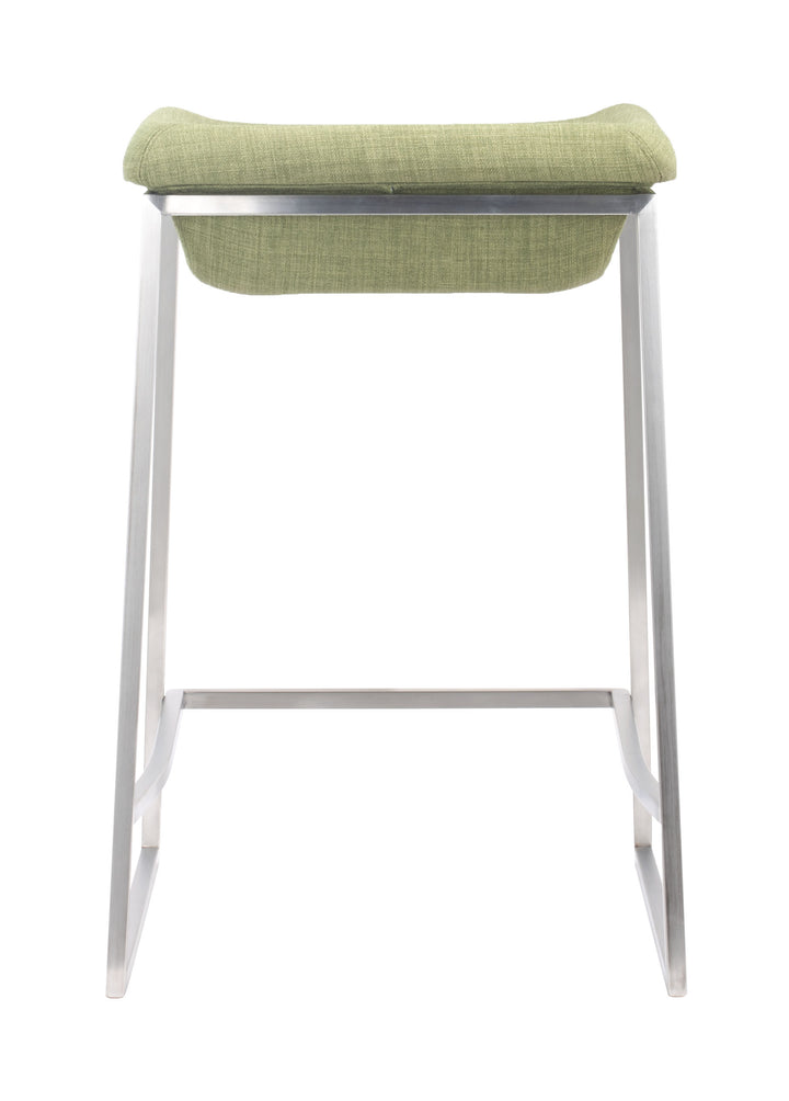 The Lids Counter Stool (Set of 2) Green  Era and Style Inspired Home Decor 1