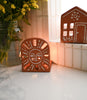 Vasanta Sunrise Tealight Candle Holder - Terracotta by Matr Boomie