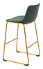 The Augusta Barstool (Set of 2) Green & Gold  Era and Style Inspired Home Decor 1