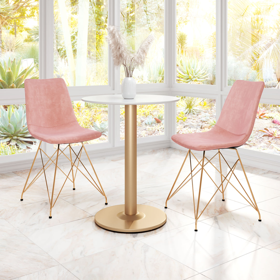 The Parker Dining Chair (Set of 4) Pink  Era and Style Inspired Home Decor 1