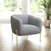 The Micaela Armchair Gray  Era and Style Inspired Home Decor 1