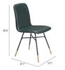 The Var Dining Chair (Set of 2) Green  Era and Style Inspired Home Decor 1