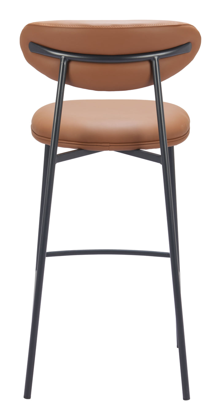 The Rorun Barstool (Set of 2) Brown  Era and Style Inspired Home Decor 1