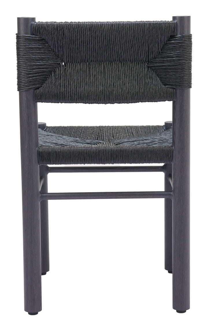 The Iska Dining Chair (Set of 2) Black  Era and Style Inspired Home Decor 1