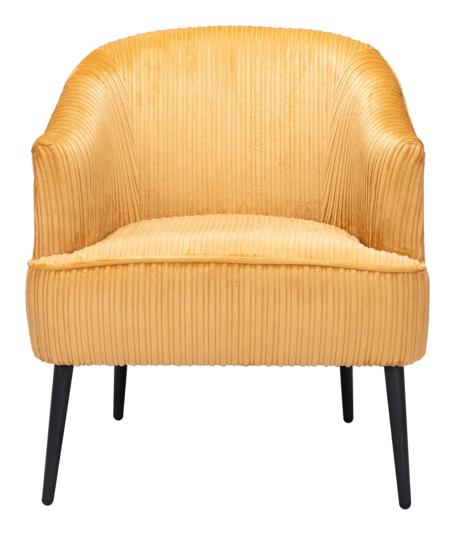 The Ranier Accent Chair Yellow  Era and Style Inspired Home Decor 1