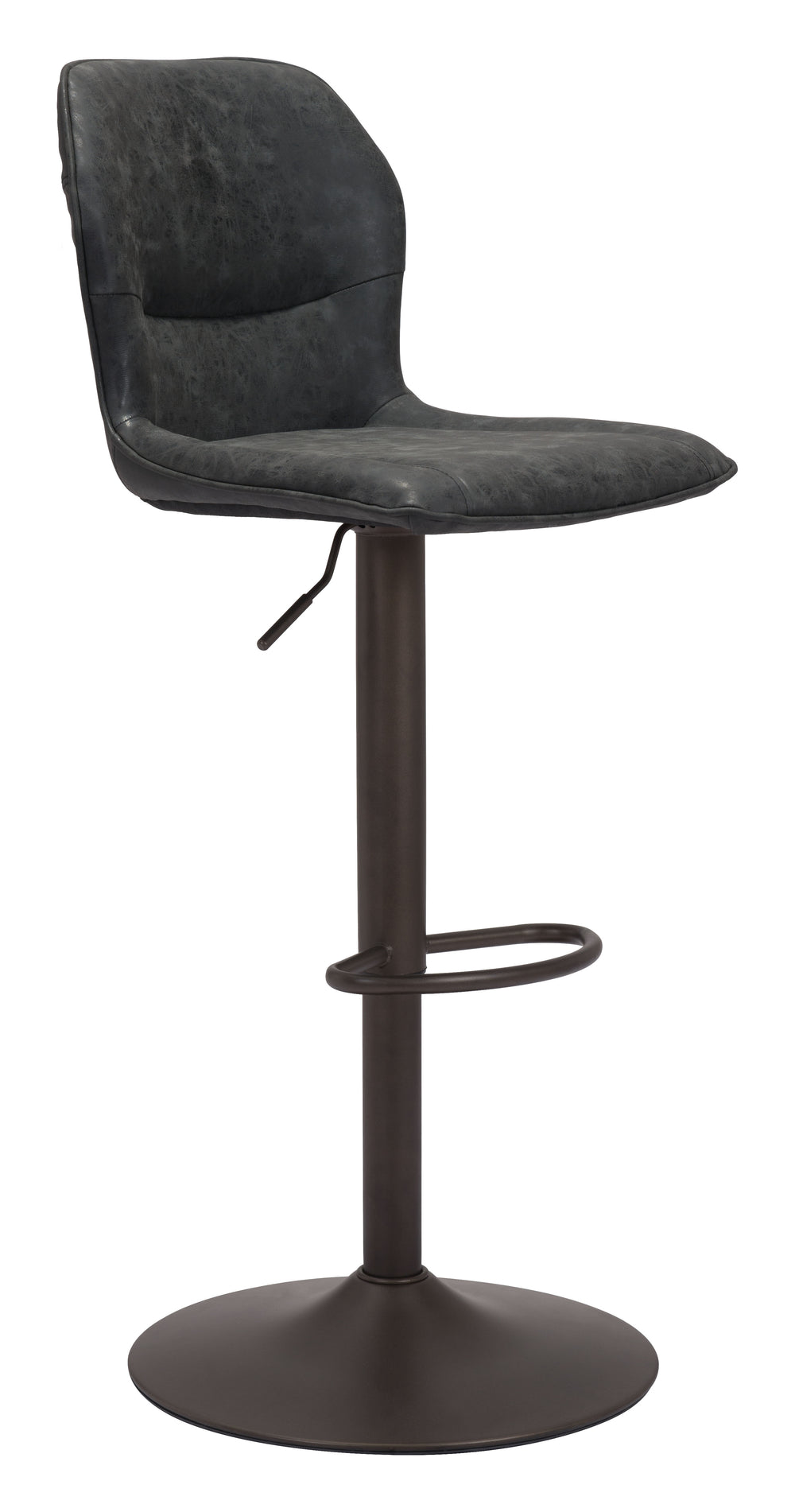 The Vital Barstool Vintage Black & Dark Bronze  Era and Style Inspired Home Decor 1