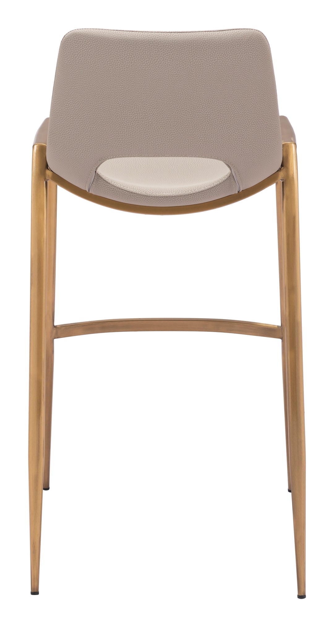 The Desi Barstool (Set of 2) Beige & Gold  Era and Style Inspired Home Decor 1