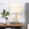 The Sascha Table Lamp White & Brass  Era and Style Inspired Home Decor 1