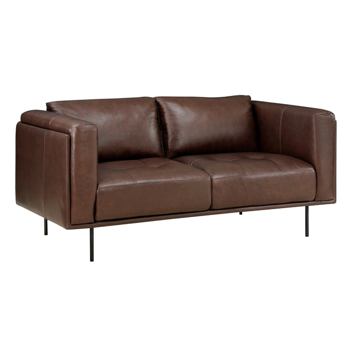 Soren Leather Loveseat