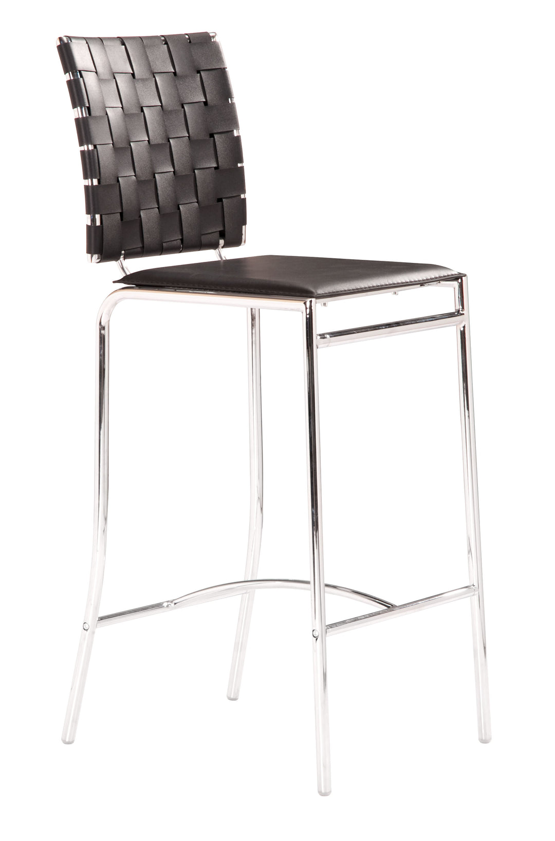 The Criss Cross Counter Stool (Set of 2) Black  Era and Style Inspired Home Decor 1