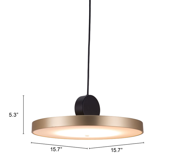 The Mozu Ceiling Lamp Gold & Black  Era and Style Inspired Home Decor 1