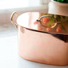 Copper Bread Box 13"