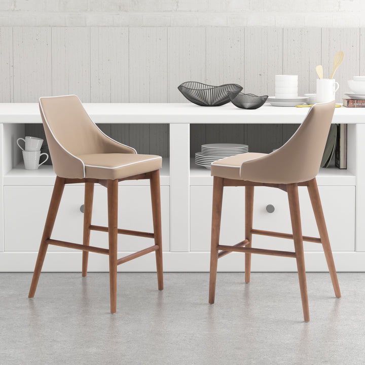 The Moor Counter Stool Beige  Era and Style Inspired Home Decor 1