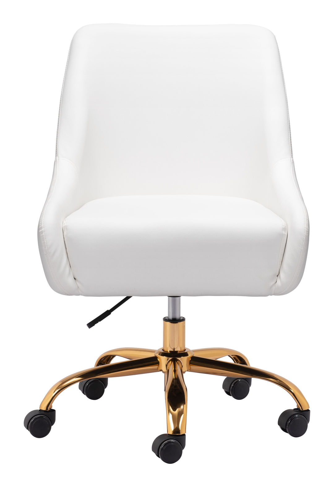 The Madelaine Office Chair White & Gold  Era and Style Inspired Home Decor 1