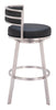 The Gimsby Swivel Barstool Black  Era and Style Inspired Home Decor 1