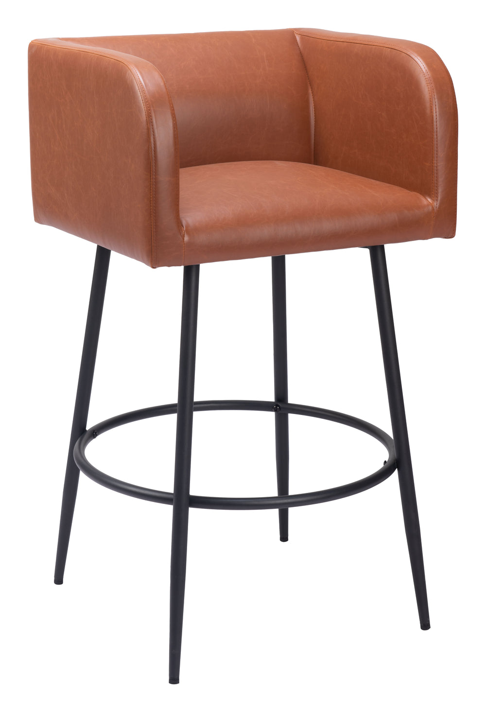 The Horbat Barstool (Set of 2) Brown  Era and Style Inspired Home Decor 1