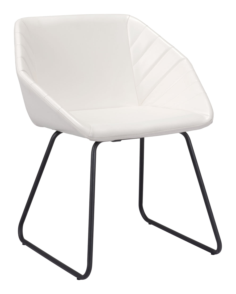 The Miguel Dining Chair (Set of 2) White  Era and Style Inspired Home Decor 1