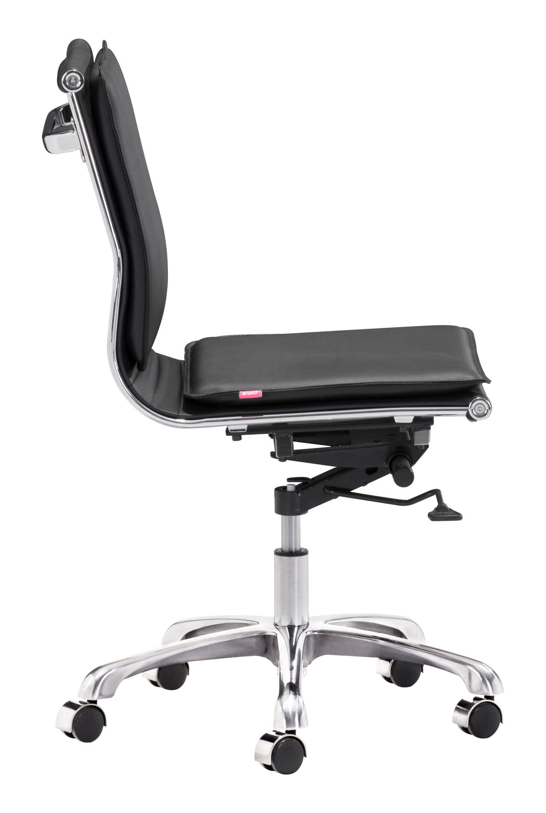 The Lider Plus Armless Office Chair Black  Era and Style Inspired Home Decor 1