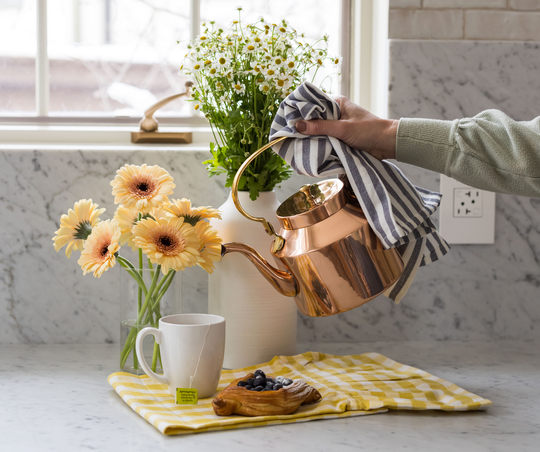 English Copper Tea Kettle