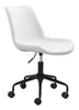 The Byron Office Chair White  Era and Style Inspired Home Decor 1