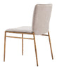 The Nordvest Dining Chair Beige & Gold  Era and Style Inspired Home Decor 1