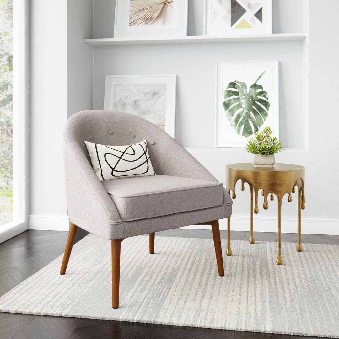 The Carter Accent Chair Gray  Era and Style Inspired Home Decor 1