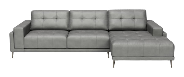 The Bliss RAF Chaise Sectional Gray  Era and Style Inspired Home Decor 1