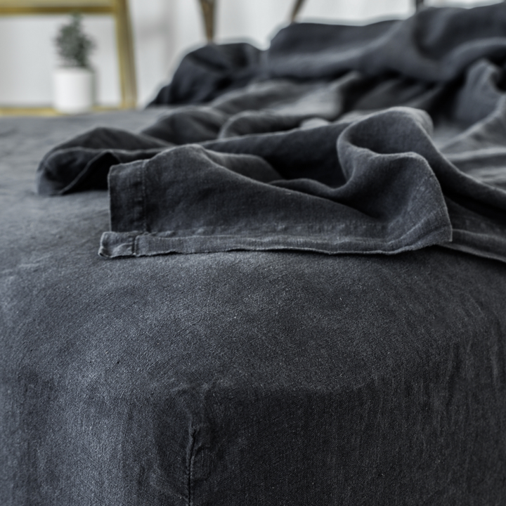 Classic Linen Bed Sheet Set