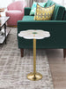 The Scallop Side Table Multicolor  Era and Style Inspired Home Decor 1