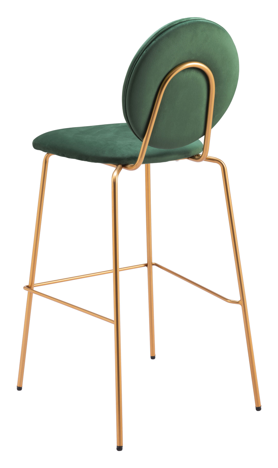 The Odessa Barstool (Set of 2) Green & Gold  Era and Style Inspired Home Decor 1