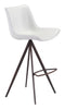 The Aki Barstool (Set of 2) White & Walnut  Era and Style Inspired Home Decor 1