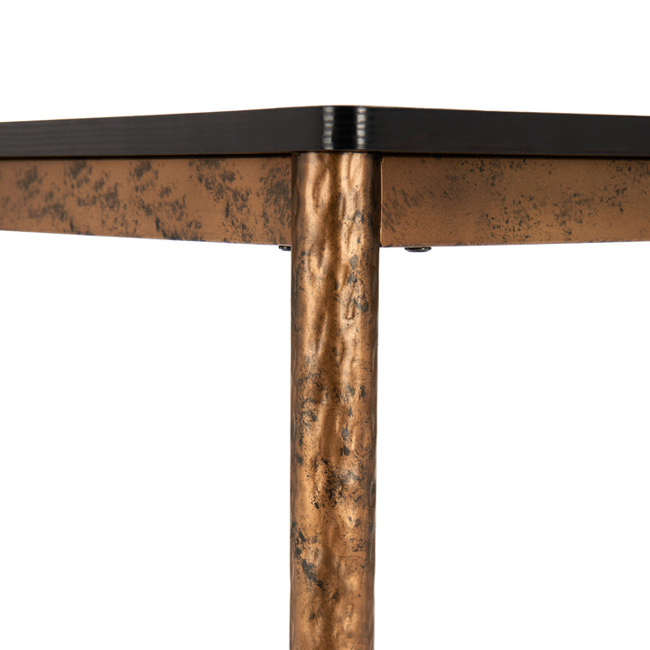 The Nida Bar Table Black & Bronze  Era and Style Inspired Home Decor 1