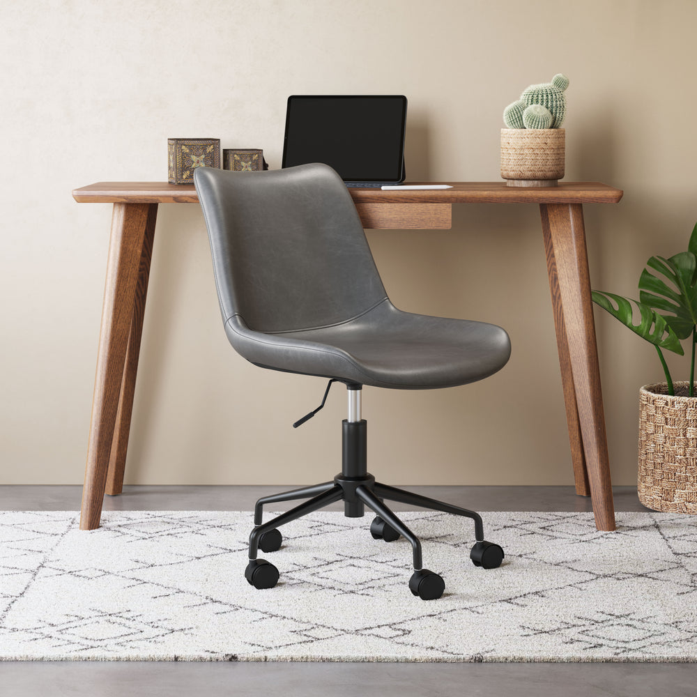 The Byron Office Chair Gray  Era and Style Inspired Home Decor 1