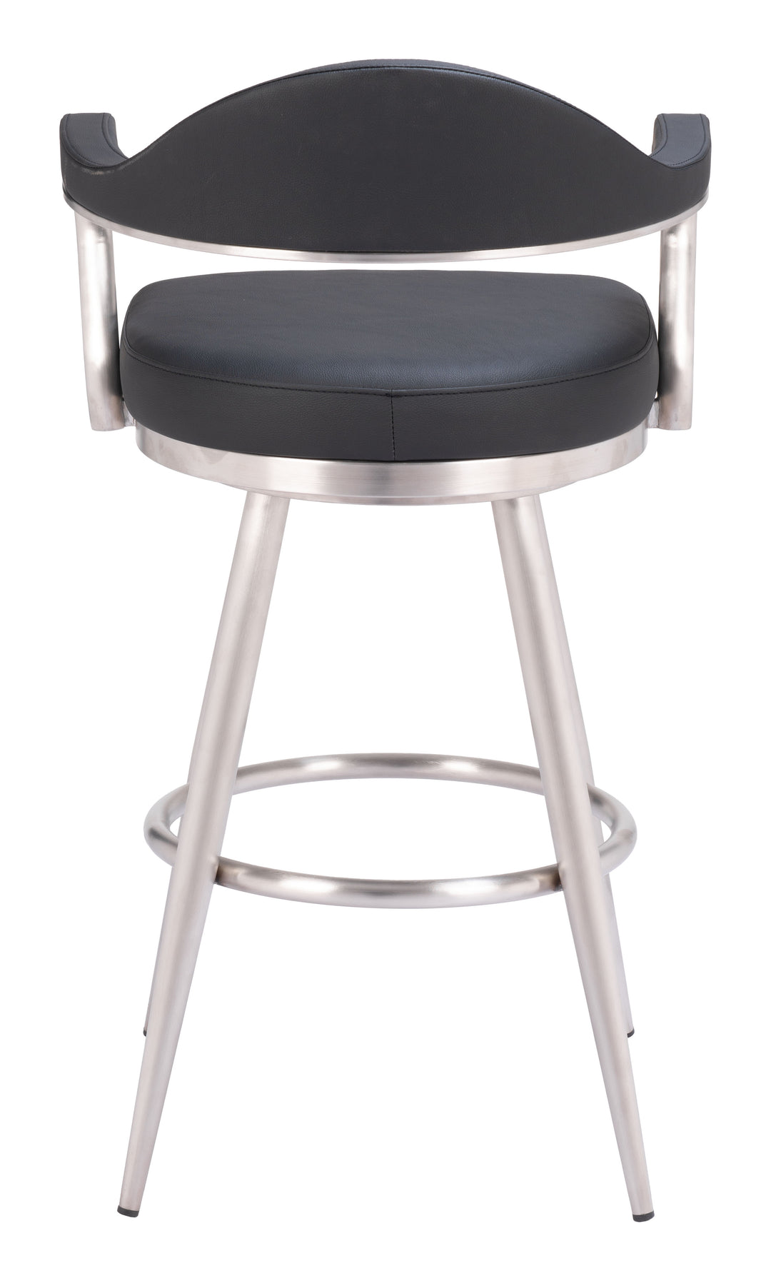 The Vagur Swivel Barstool Black  Era and Style Inspired Home Decor 1