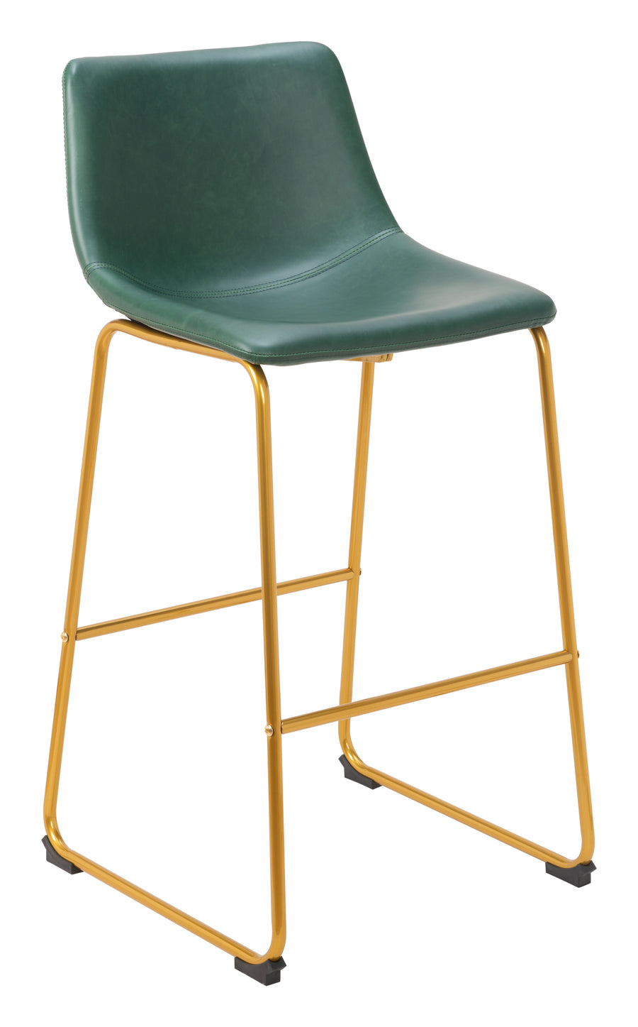 The Augusta Barstool (Set of 2) Green & Gold  Era and Style Inspired Home Decor 1